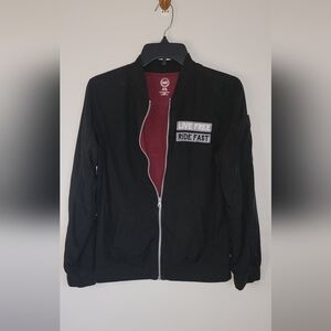 Live Free Ride Fast Black Jacket